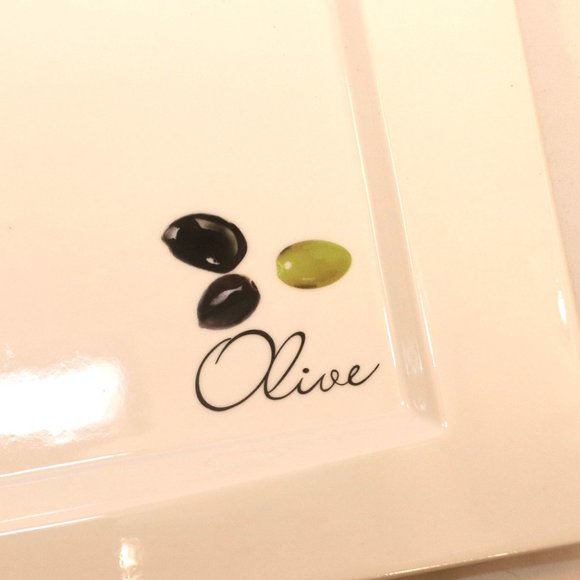 D'Moda Italy Olive Branch Collection Rectangular P - Picture 6 of 7